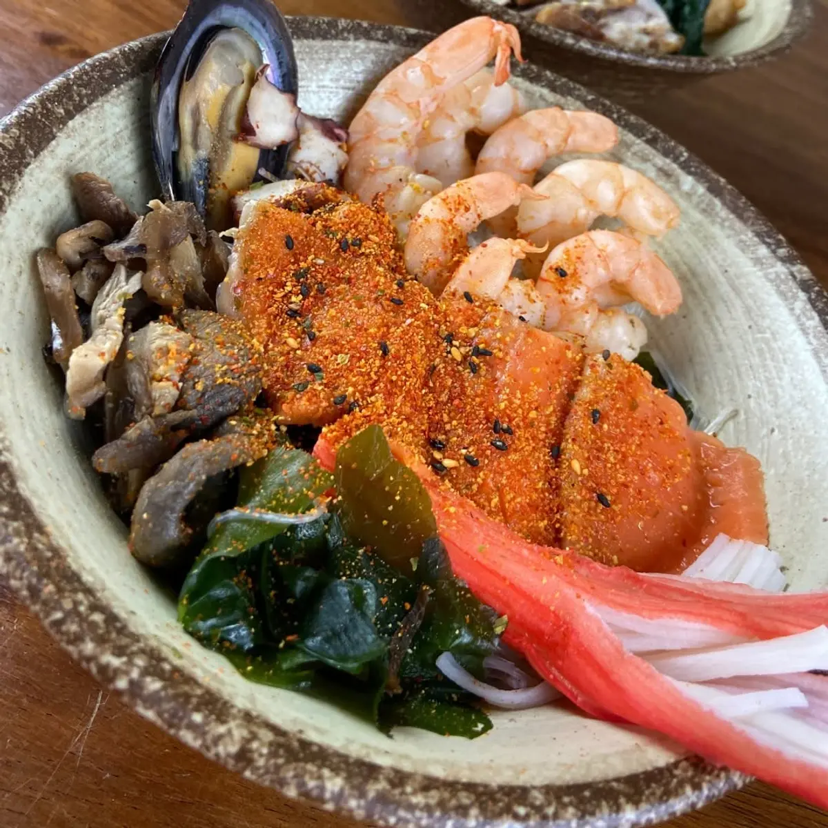 Ramen de mariscos